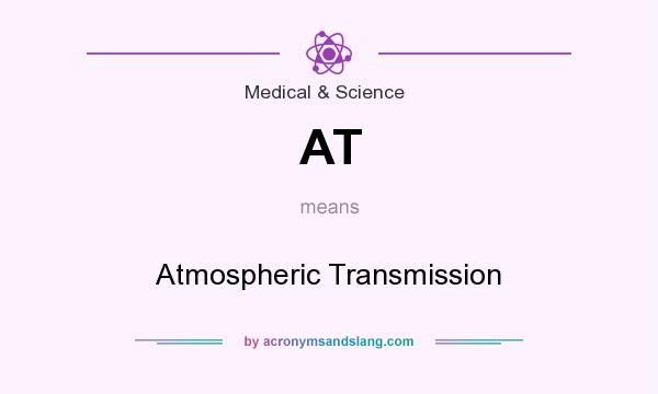 What does AT mean? It stands for Atmospheric Transmission
