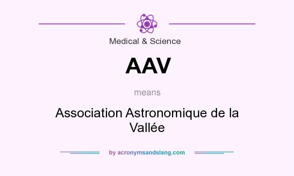 What does AAV mean? It stands for Association Astronomique de la Vallée
