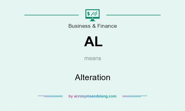 What does AL mean? It stands for Alteration