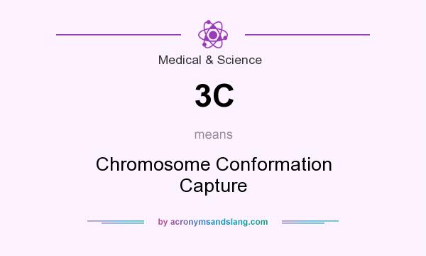 What does 3C mean? It stands for Chromosome Conformation Capture