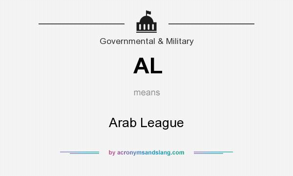 What does AL mean? It stands for Arab League
