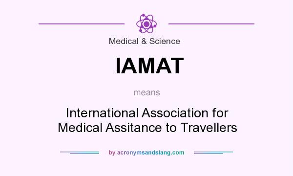 What does IAMAT mean? It stands for International Association for Medical Assitance to Travellers