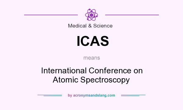 What does ICAS mean? It stands for International Conference on Atomic Spectroscopy