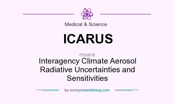 What does ICARUS mean? It stands for Interagency Climate Aerosol Radiative Uncertainties and Sensitivities