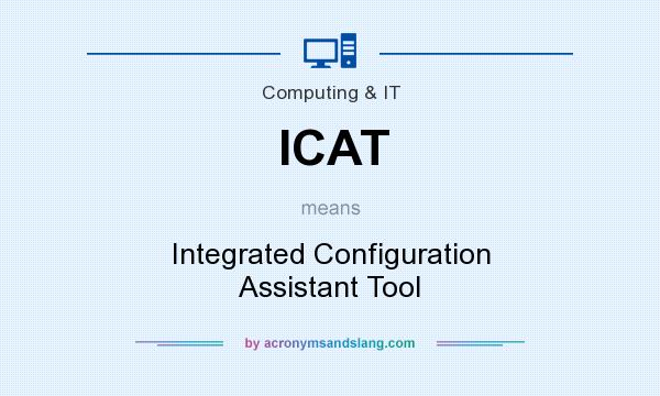 What does ICAT mean? It stands for Integrated Configuration Assistant Tool