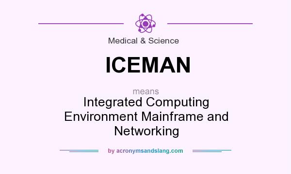 What does ICEMAN mean? It stands for Integrated Computing Environment Mainframe and Networking