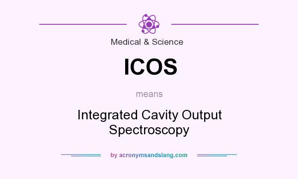 What does ICOS mean? It stands for Integrated Cavity Output Spectroscopy