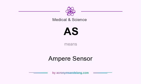 What does AS mean? It stands for Ampere Sensor