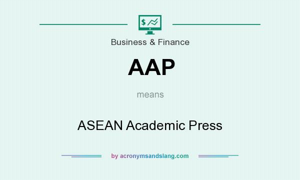 What does AAP mean? It stands for ASEAN Academic Press