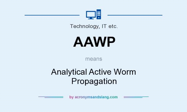 What does AAWP mean? It stands for Analytical Active Worm Propagation