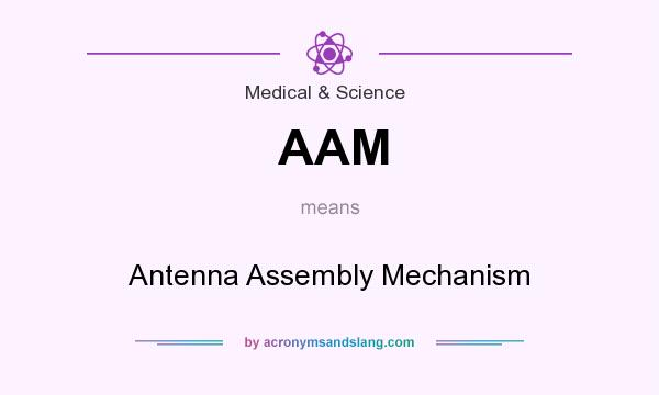 What does AAM mean? It stands for Antenna Assembly Mechanism