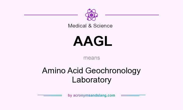 What does AAGL mean? It stands for Amino Acid Geochronology Laboratory