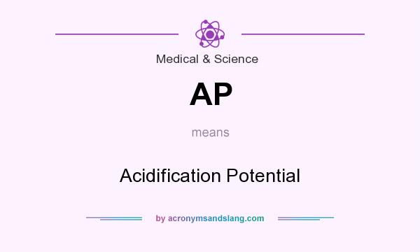 What does AP mean? It stands for Acidification Potential