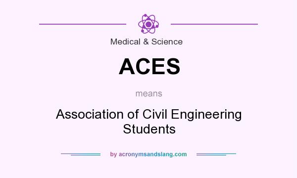 What does ACES mean? It stands for Association of Civil Engineering Students