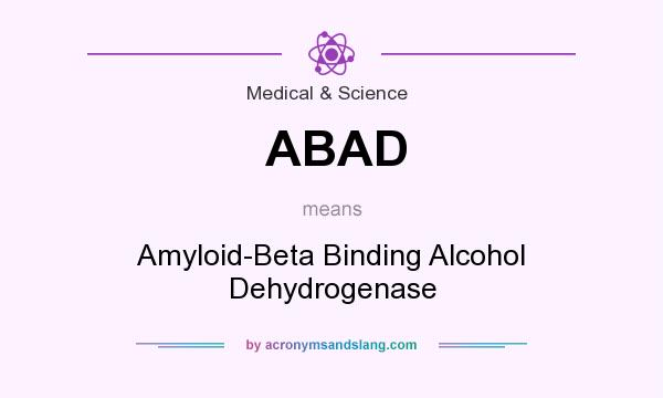 What does ABAD mean? It stands for Amyloid-Beta Binding Alcohol Dehydrogenase