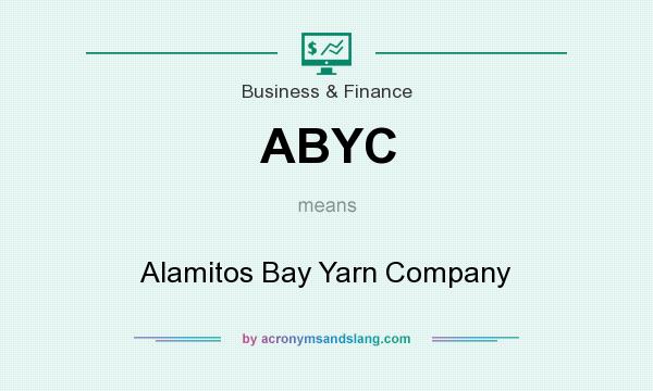 What does ABYC mean? It stands for Alamitos Bay Yarn Company