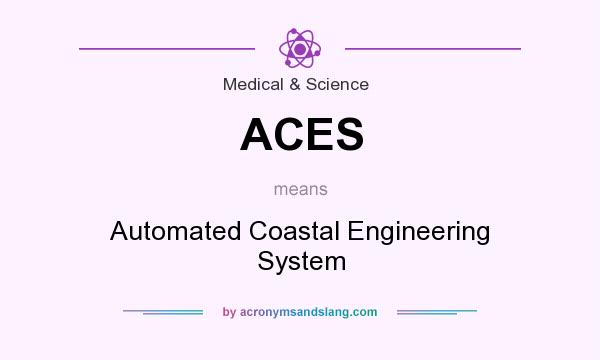 What does ACES mean? It stands for Automated Coastal Engineering System