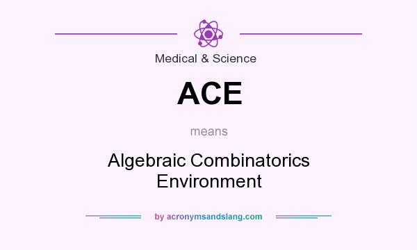 What does ACE mean? It stands for Algebraic Combinatorics Environment