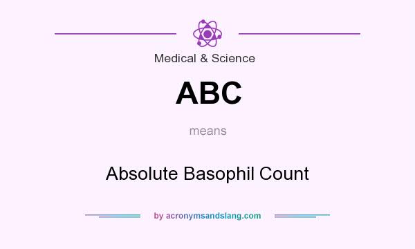 What does ABC mean? It stands for Absolute Basophil Count