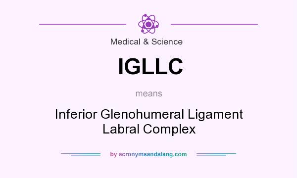 What does IGLLC mean? It stands for Inferior Glenohumeral Ligament Labral Complex