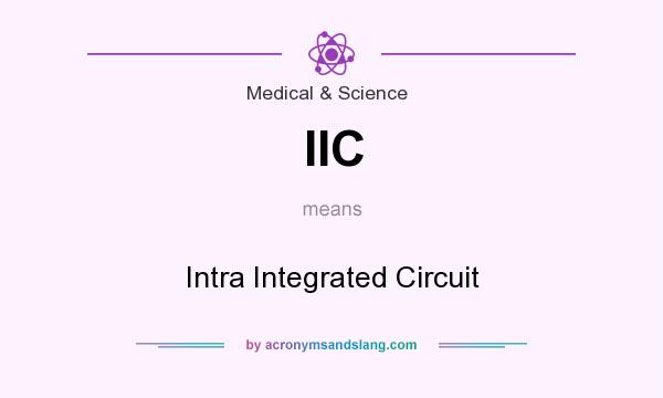 What does IIC mean? It stands for Intra Integrated Circuit