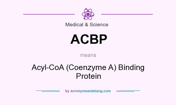 What does ACBP mean? It stands for Acyl-CoA (Coenzyme A) Binding Protein
