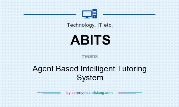 What does ABITS mean? It stands for Agent Based Intelligent Tutoring System