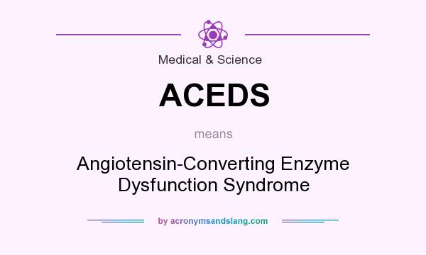 What does ACEDS mean? It stands for Angiotensin-Converting Enzyme Dysfunction Syndrome