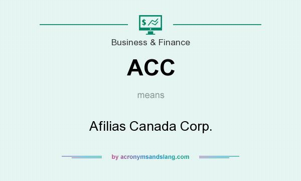 What does ACC mean? It stands for Afilias Canada Corp.
