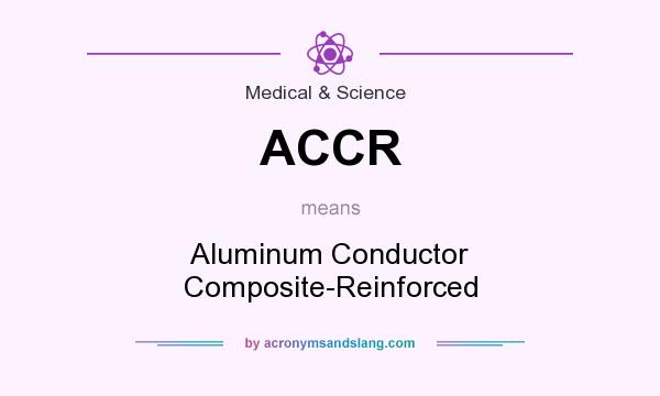 What does ACCR mean? It stands for Aluminum Conductor Composite-Reinforced