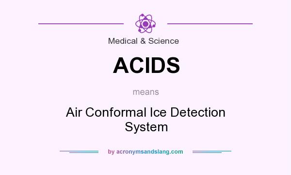 What does ACIDS mean? It stands for Air Conformal Ice Detection System