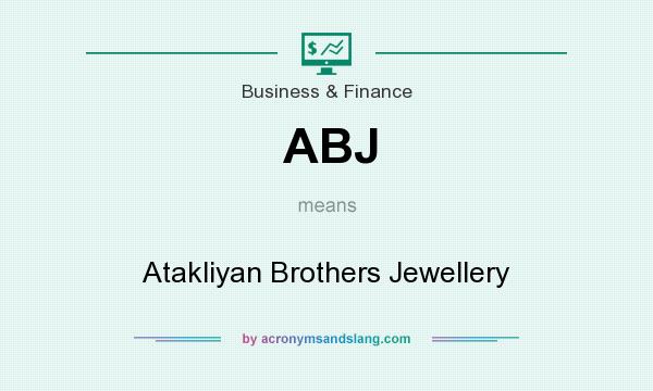 What does ABJ mean? It stands for Atakliyan Brothers Jewellery