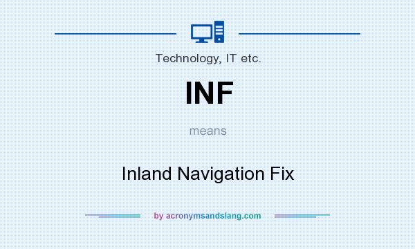What does INF mean? It stands for Inland Navigation Fix