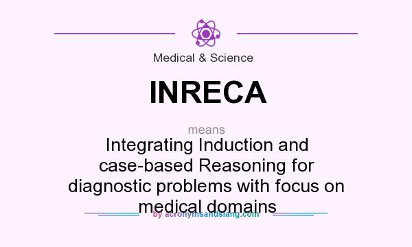 What does INRECA mean? It stands for Integrating Induction and case-based Reasoning for diagnostic problems with focus on medical domains