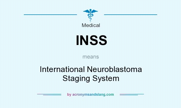What does INSS mean? It stands for International Neuroblastoma Staging System
