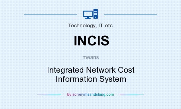 What does INCIS mean? It stands for Integrated Network Cost Information System