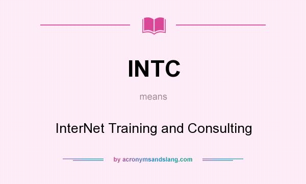 What does INTC mean? It stands for InterNet Training and Consulting