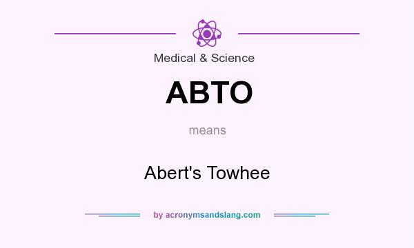 What does ABTO mean? It stands for Abert`s Towhee