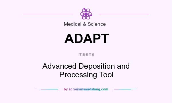 What does ADAPT mean? It stands for Advanced Deposition and Processing Tool