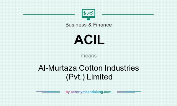 What does ACIL mean? It stands for Al-Murtaza Cotton Industries (Pvt.) Limited