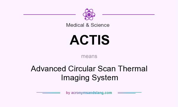 What does ACTIS mean? It stands for Advanced Circular Scan Thermal Imaging System