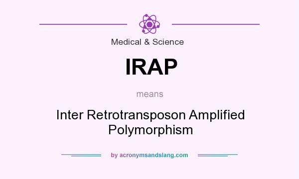 What does IRAP mean? It stands for Inter Retrotransposon Amplified Polymorphism