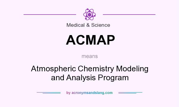 What does ACMAP mean? It stands for Atmospheric Chemistry Modeling and Analysis Program