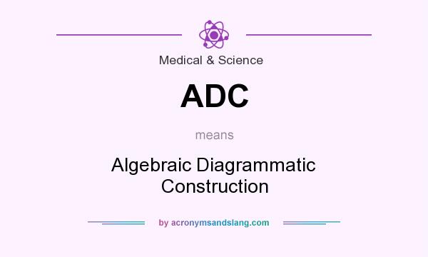 What does ADC mean? It stands for Algebraic Diagrammatic Construction