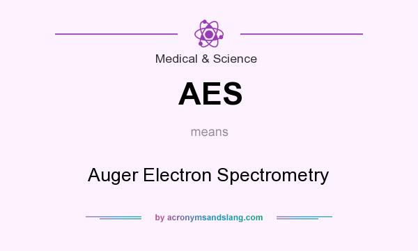 What does AES mean? It stands for Auger Electron Spectrometry