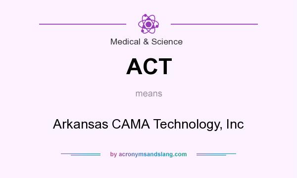 What does ACT mean? It stands for Arkansas CAMA Technology, Inc