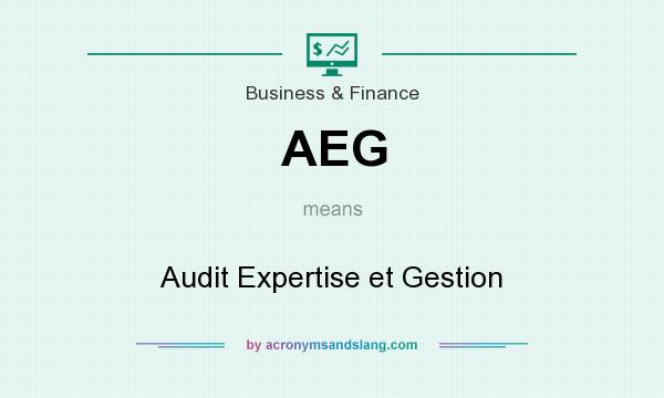What does AEG mean? It stands for Audit Expertise et Gestion
