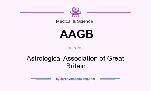 What does AAGB mean? It stands for Astrological Association of Great Britain