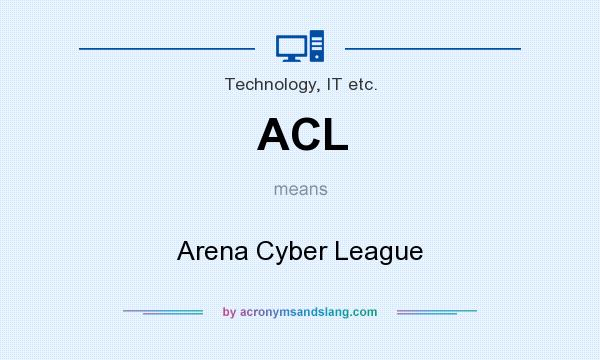 What does ACL mean? It stands for Arena Cyber League