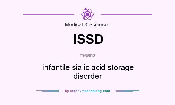 What does ISSD mean? It stands for infantile sialic acid storage disorder